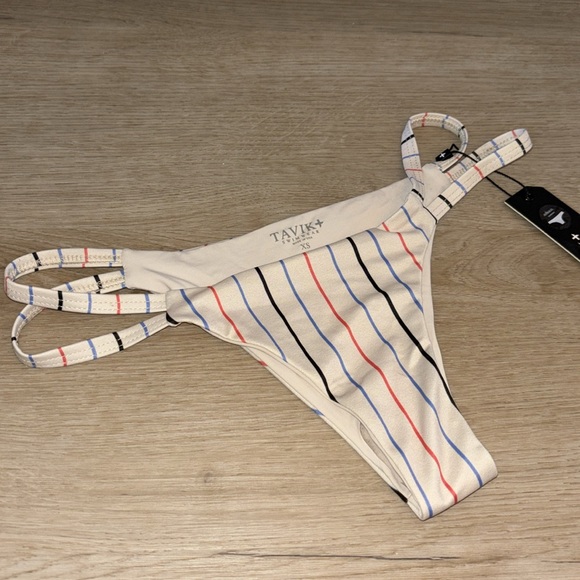 ☀️tavik vine  swim bottom horizon stripe tapioca - Picture 3 of 5